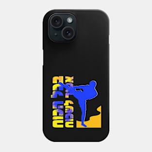 With all the strength - motivational sports Hebrew quote Phone Case