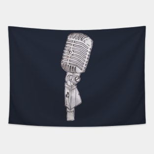 Vintage Mic Tapestry