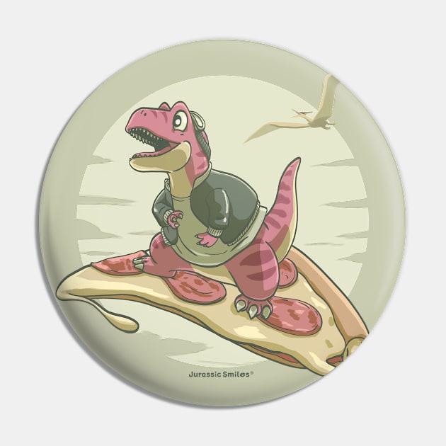 Pizza T Rex | Jurassic Smiles Pin by Alfredoilustra