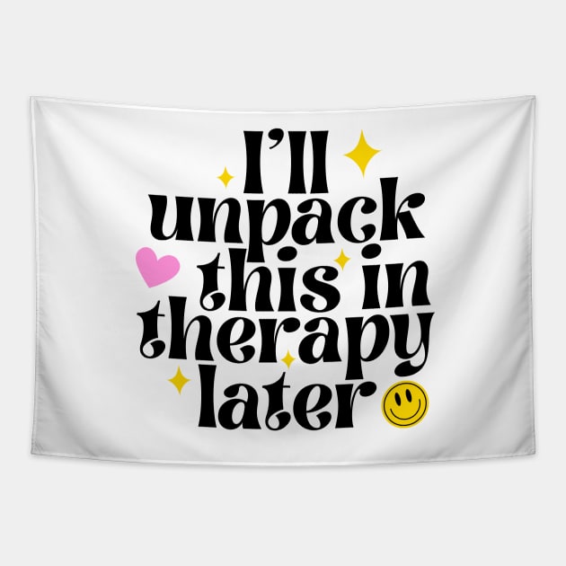 I'll unpack this in therapy later Tapestry by medimidoodles