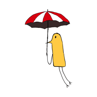 punpun umbrella T-Shirt