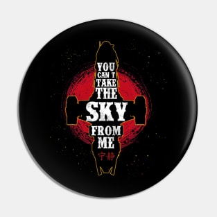 You Can't Take the Sky From Me Pin