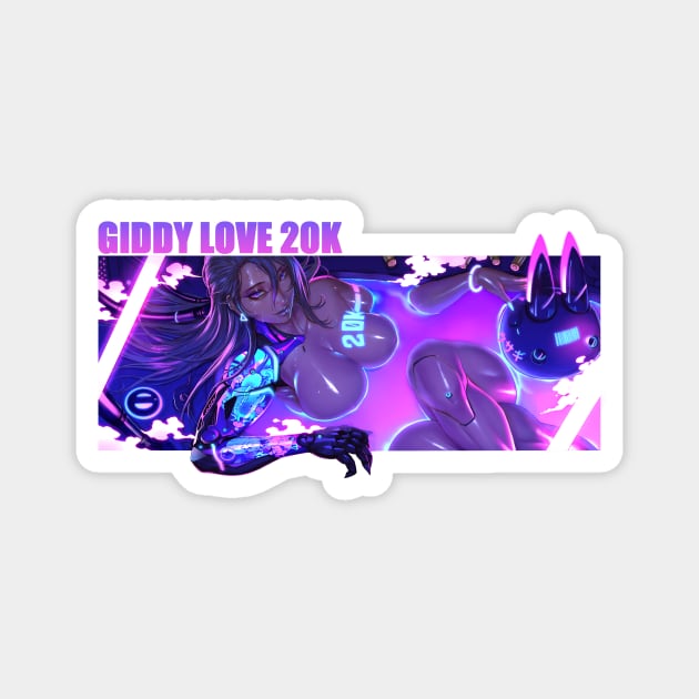 Giddy Love 20K Magnet by Pan_Ren_Wei