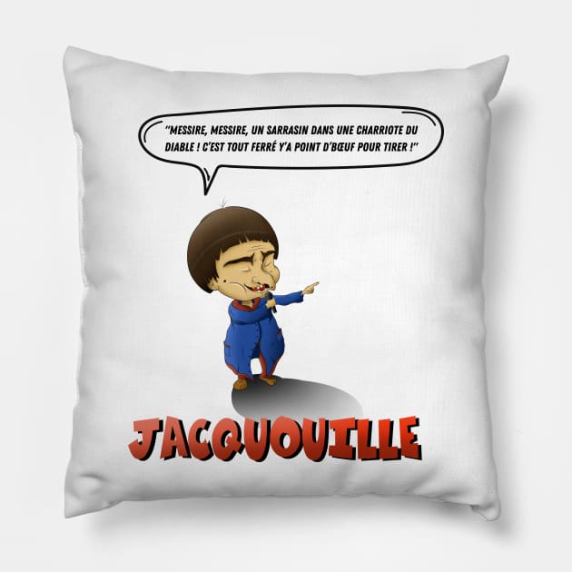 Sir, sir, a buckwheat in a devil's cart! it’s all hooked up, there’s no oxen to shoot! Pillow by Panthox