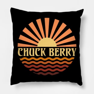 Graphic Circles Chuck Name Lovely Styles Vintage 70s 80s 90s Pillow
