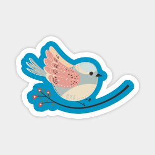 cute chubby bird Magnet