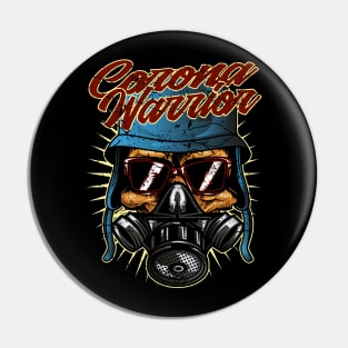 Corona Warrior Pin