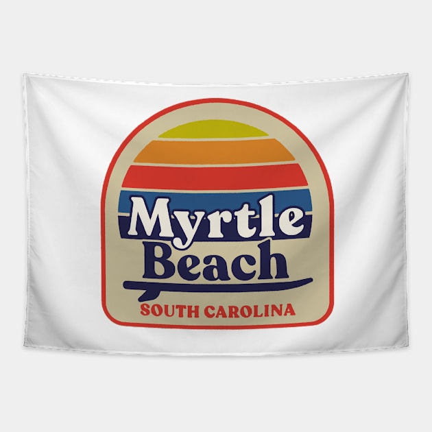 Myrtle Beach South Carolina Decal Tapestry by zsonn