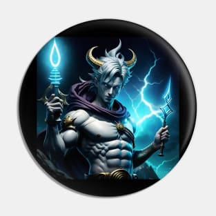 Magician God styled similar to Posiedon Pin