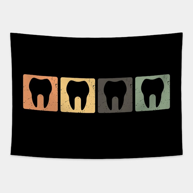 Female Dentist Wisdom Tooth Dental Assistant Gift Tapestry by bigD