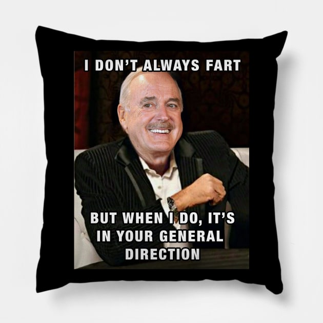 I don't always fart Pillow by gnotorious