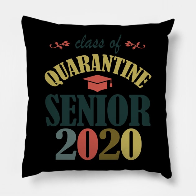 class of 2020 quarantine Pillow by Elegance14