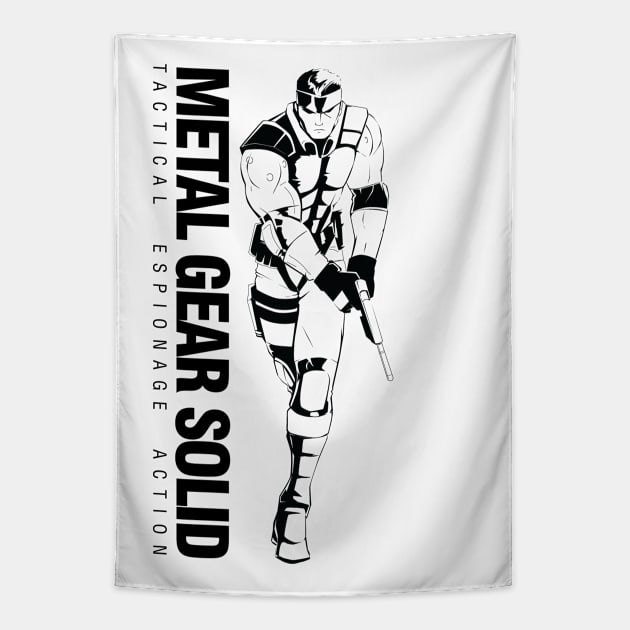 Metal Gear Solid Graphic Tapestry by CoolDojoBro