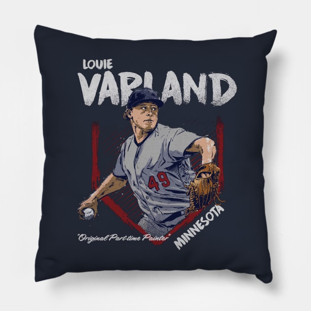 Louie Varland Minnesota Base Pillow by Jesse Gorrell