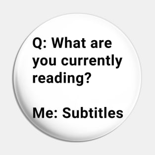 subtitles Pin