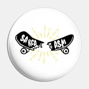 Sarcasm sarcastic fun friends love fake skate skateboard sport yellow sunshine star best Pin