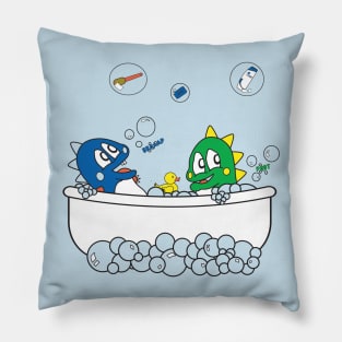 Bubble Dragon Bath Pillow