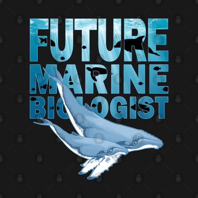 Humpback Whale Future Marine Biologist by NicGrayTees