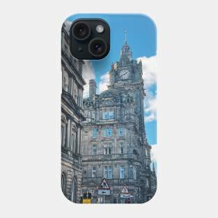 Intricate buildings in Edinburgh Phone Case