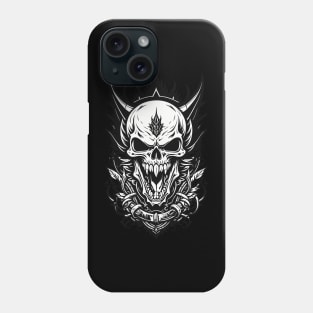 tattoo-style art drawing Phone Case
