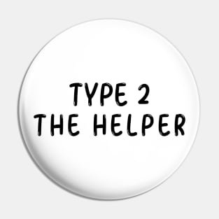 Enneagram Type 2 (The Helper) Pin