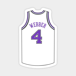 Chris Webber Sacramento Jersey Qiangy Magnet