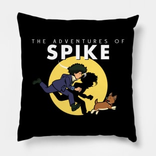 90's Sci-fi Space Cowboy Anime Mashup Parody Pillow