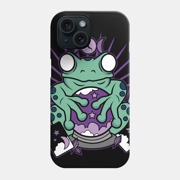 Froggy Fortune Phone Case by Spazzy Newton