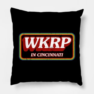 WKRP In Cincinnati - Retro Design Pillow