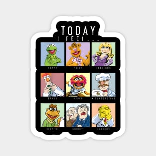 Dr. Teeth -Today I Feel Box Up Character Portraits Magnet