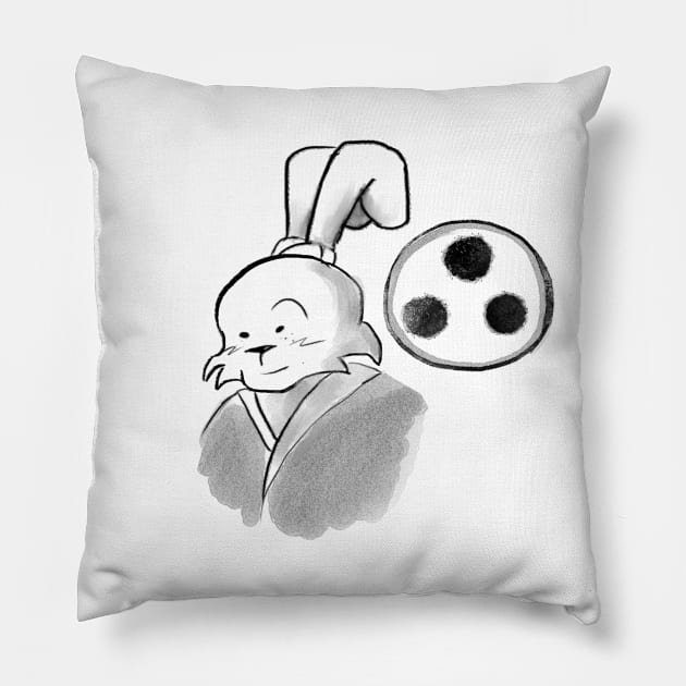 Usagi Yojimbo Bust Pillow by RandomKooldude