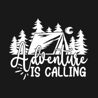 Funny Summer Adventures, Adventure is Calling, Hiking Life T-Shirt