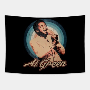 Vintage Musician Green Funny Gifts Boys Girls Tapestry