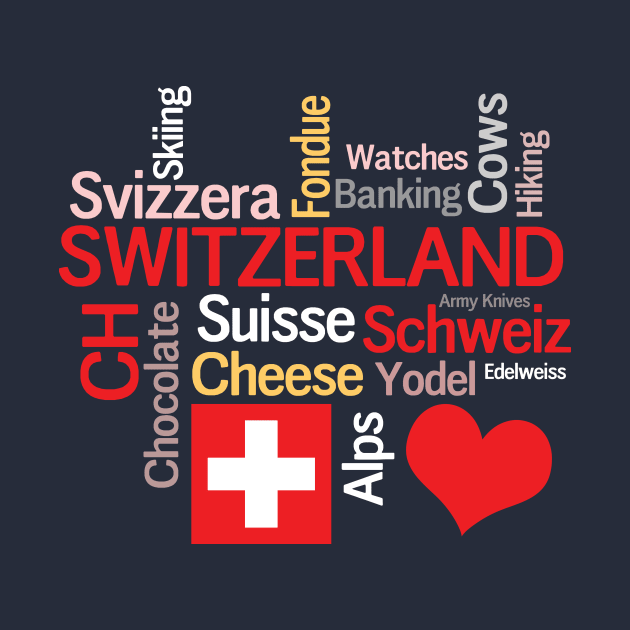 I Love Switzerland by AntiqueImages