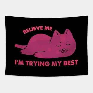 Sarcastic Cat | Hilarious Cat | Funny Cat Tapestry