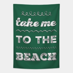 Take me to the beach Life is better in summer Hello Summer Cute Summer Typography Tapestry