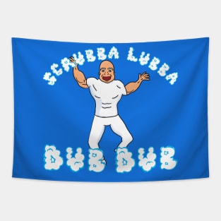 Scrubba Lubba Dub Dub - Mr. Clean Tapestry