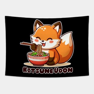 Kawaii Kitsune Udon Fox Tapestry