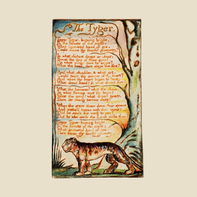 The Tyger - William Blake: by The Blue Box