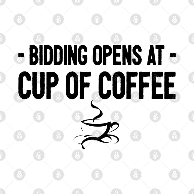 Bidding opens at a cup of coffee by kimbo11