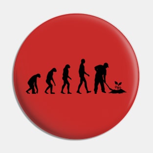 Evolution vegan Pin