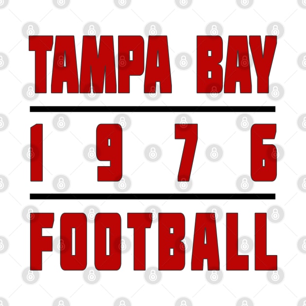 Tampa Bay 1976 football Classic by Medo Creations