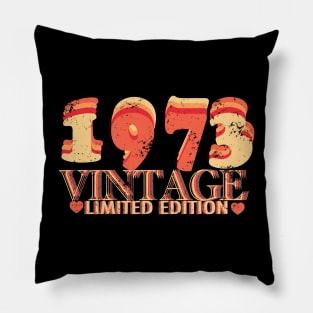 Vintage 1973 Limited Edition Pillow