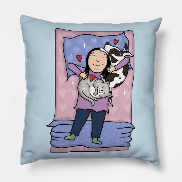 Pet Therapy Pillow by valentinahramov