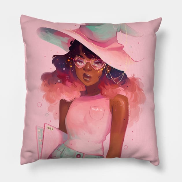 Magic AF Pillow by GDBee