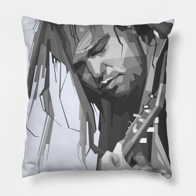 Max Cavalera Pillow by Alkahfsmart