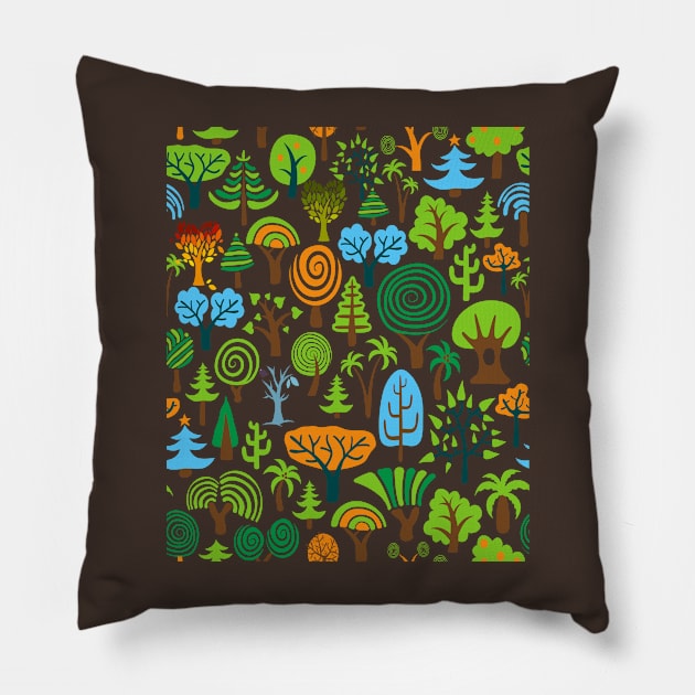 My Favorite Day Is National Love A Tree Day Pillow by Just Be Cool Today