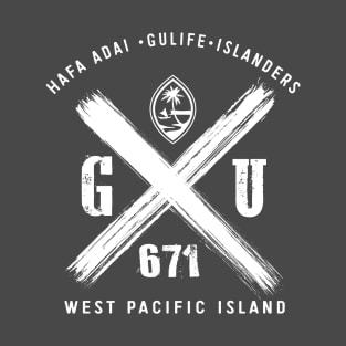 Guam Tshirt GU 671 Shirt T-Shirt