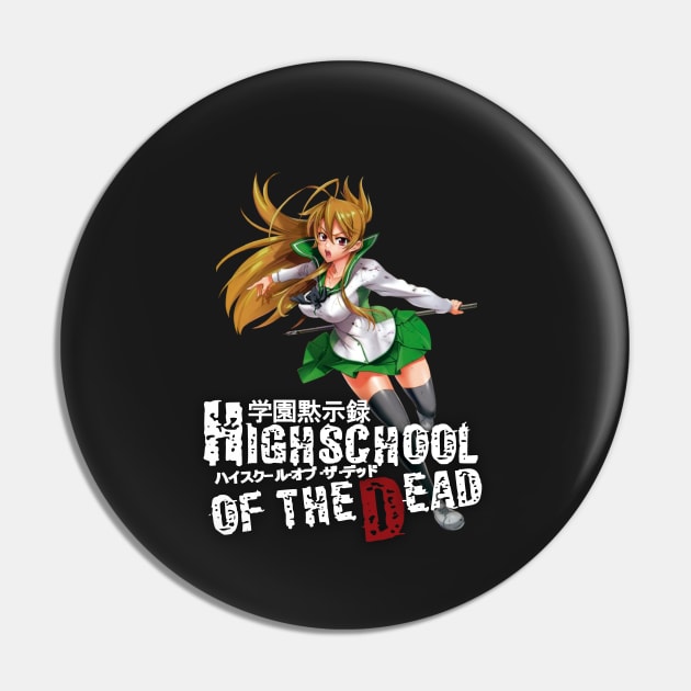 High School of the Dead (HOTD) - Rei Pin by shukomei