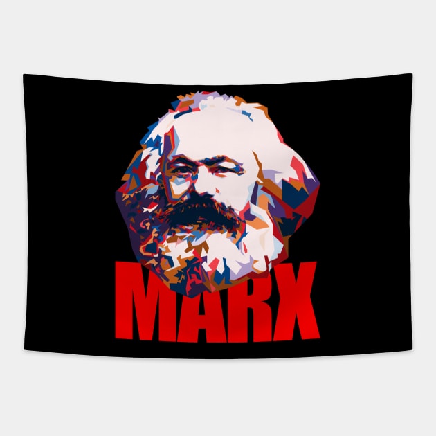 Marx Tapestry by Bajingseng